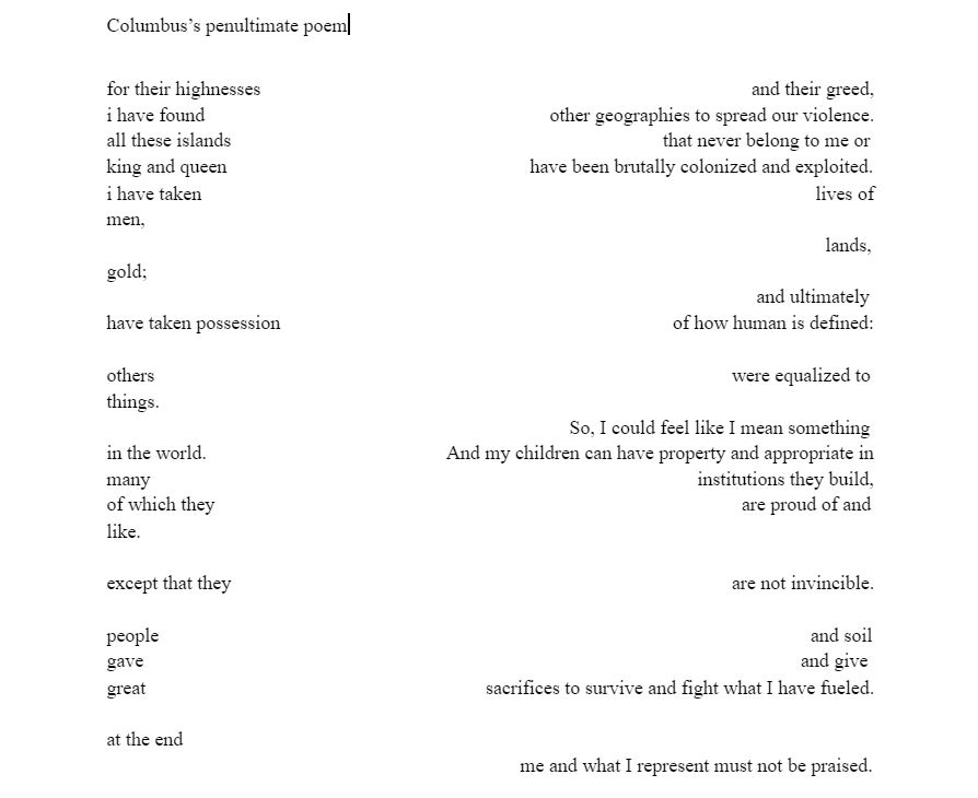 poem by Anel Rakhimzhanova
